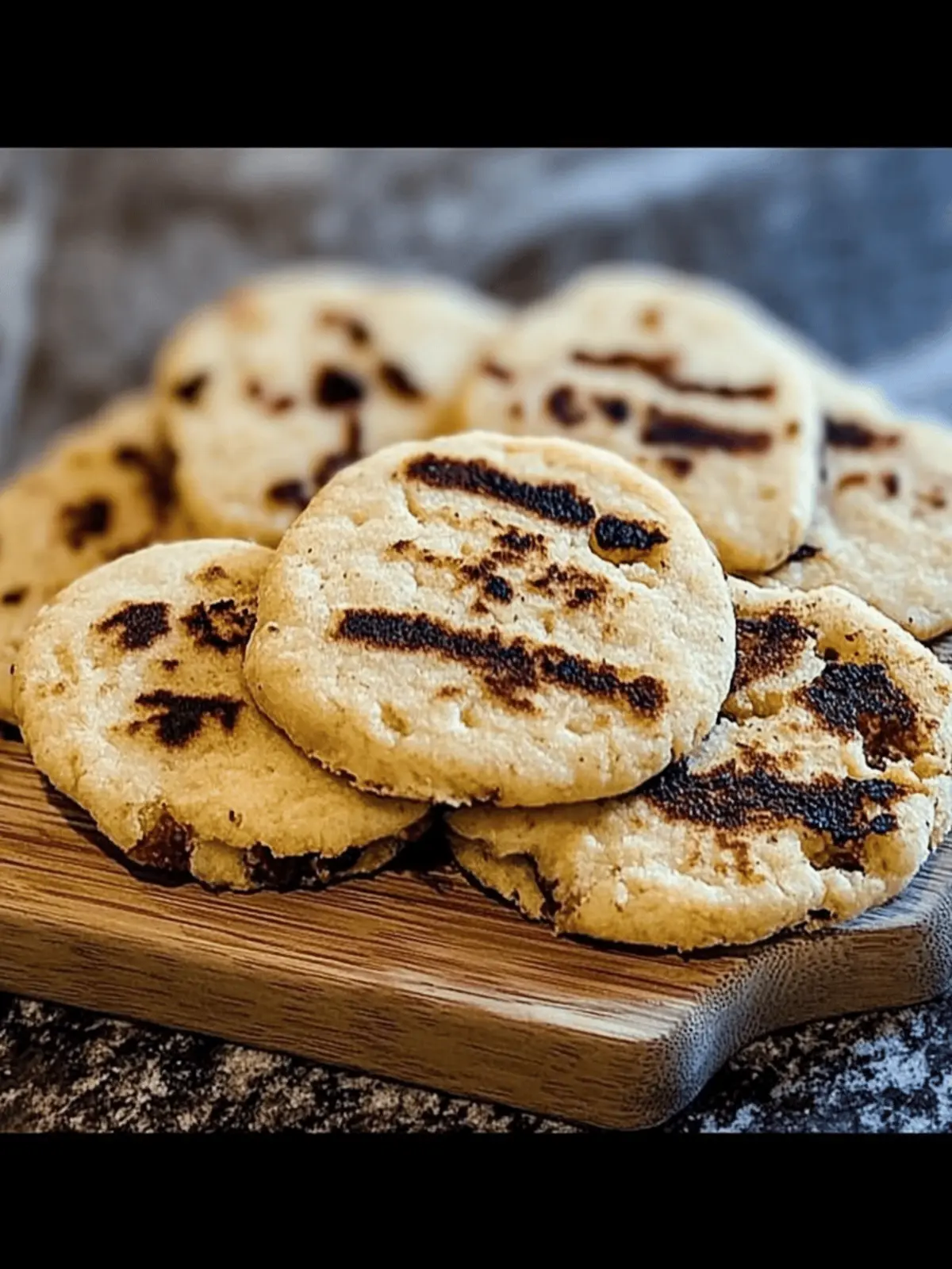 Arepas con Bison