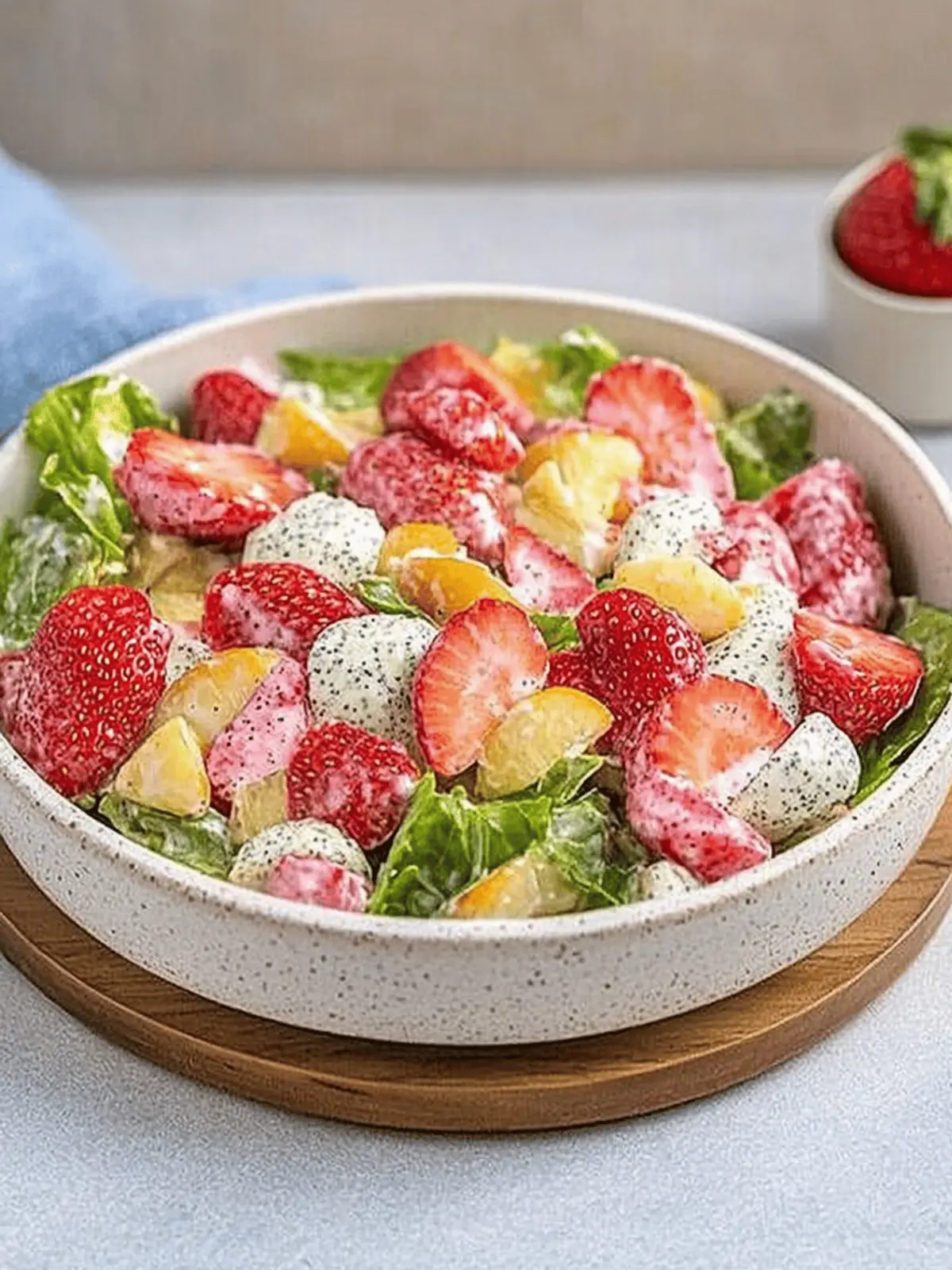 Strawberry Poppy Seed Salad