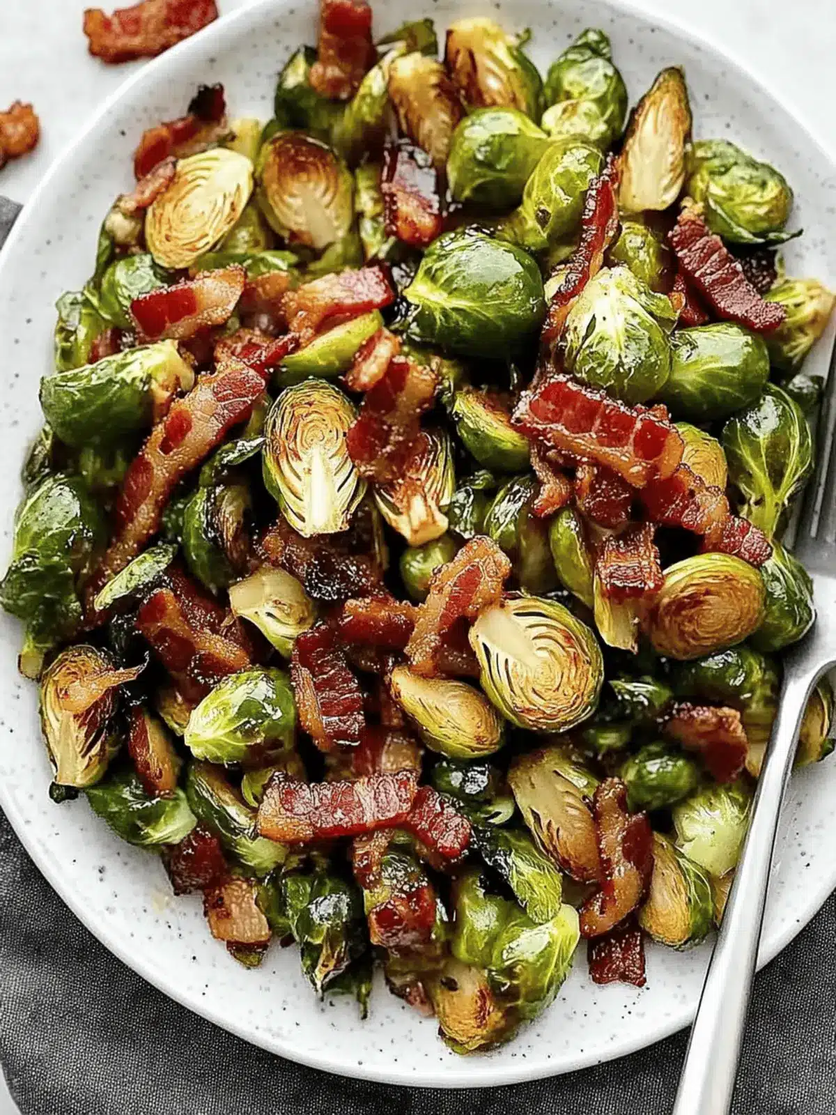 Balsamic Bacon Brussels Sprouts