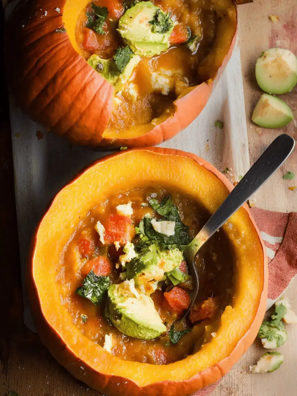 Southwest Roasted Pumpkin Stew