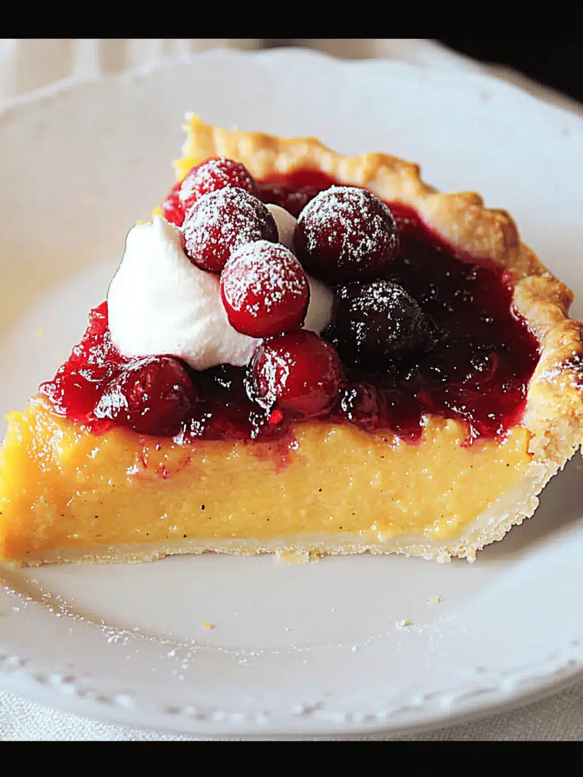 Cranberry-Squash Pie