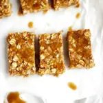 Maple Pumpkin Oatmeal Breakfast Bars