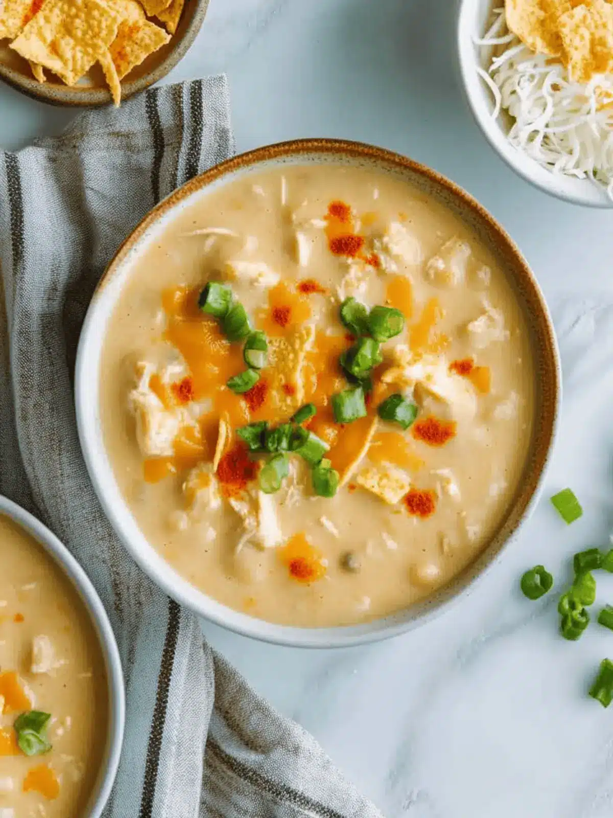 Cheesy Buffalo Chicken Chowder