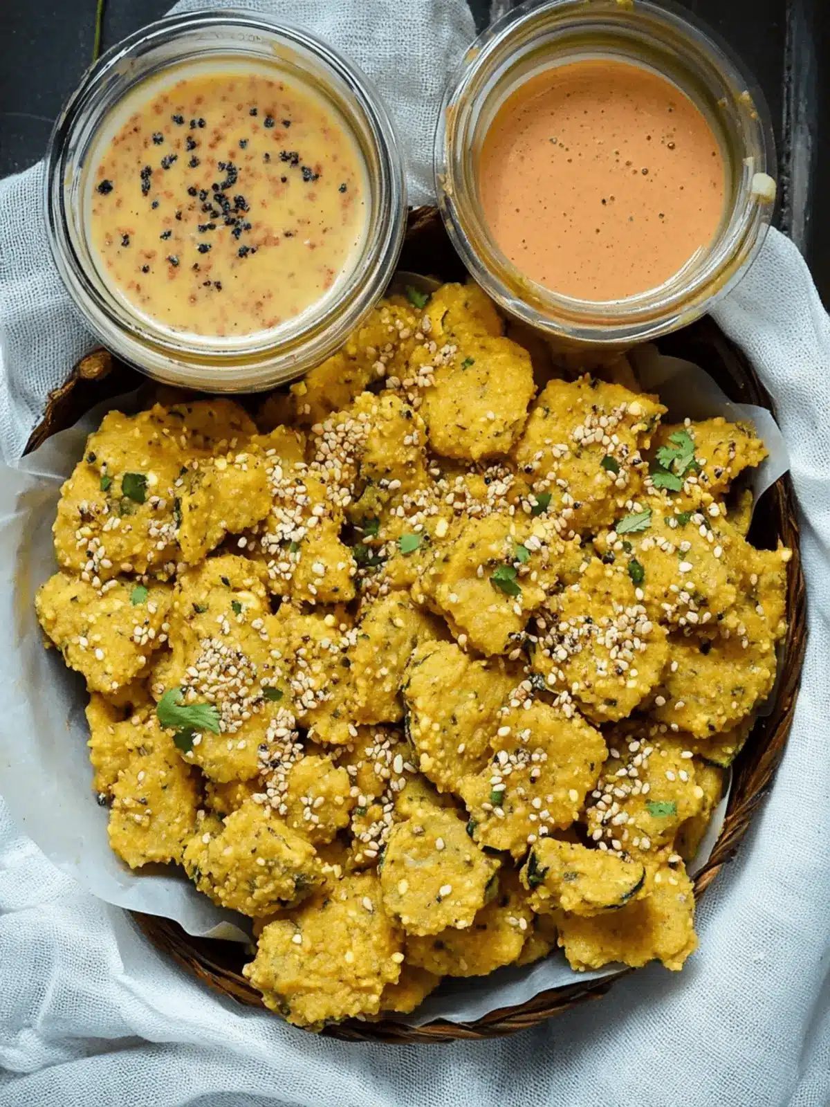 Zucchini Methi Muthia