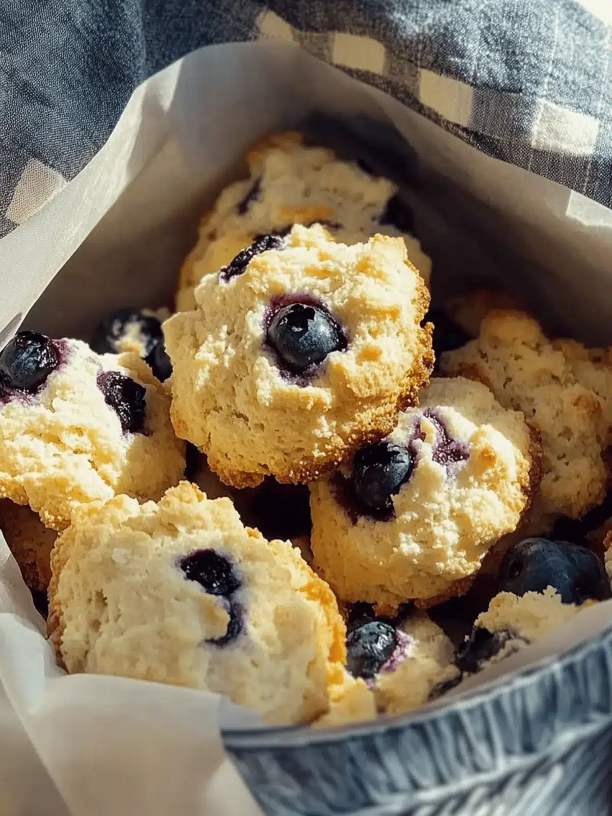 Wild Blueberry Scones