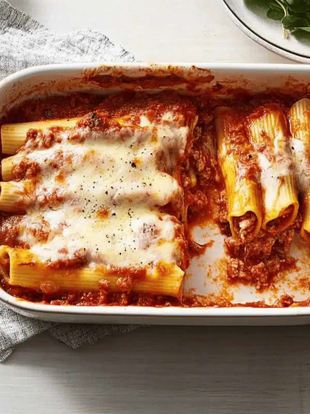 Sausage Manicotti