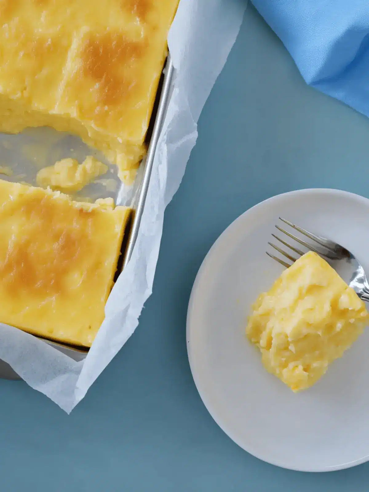 Creamy Corn Custard Pudding