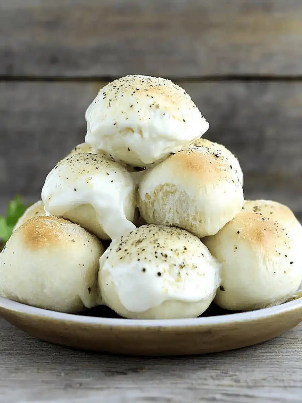 Mozzarella Cheese Bombs