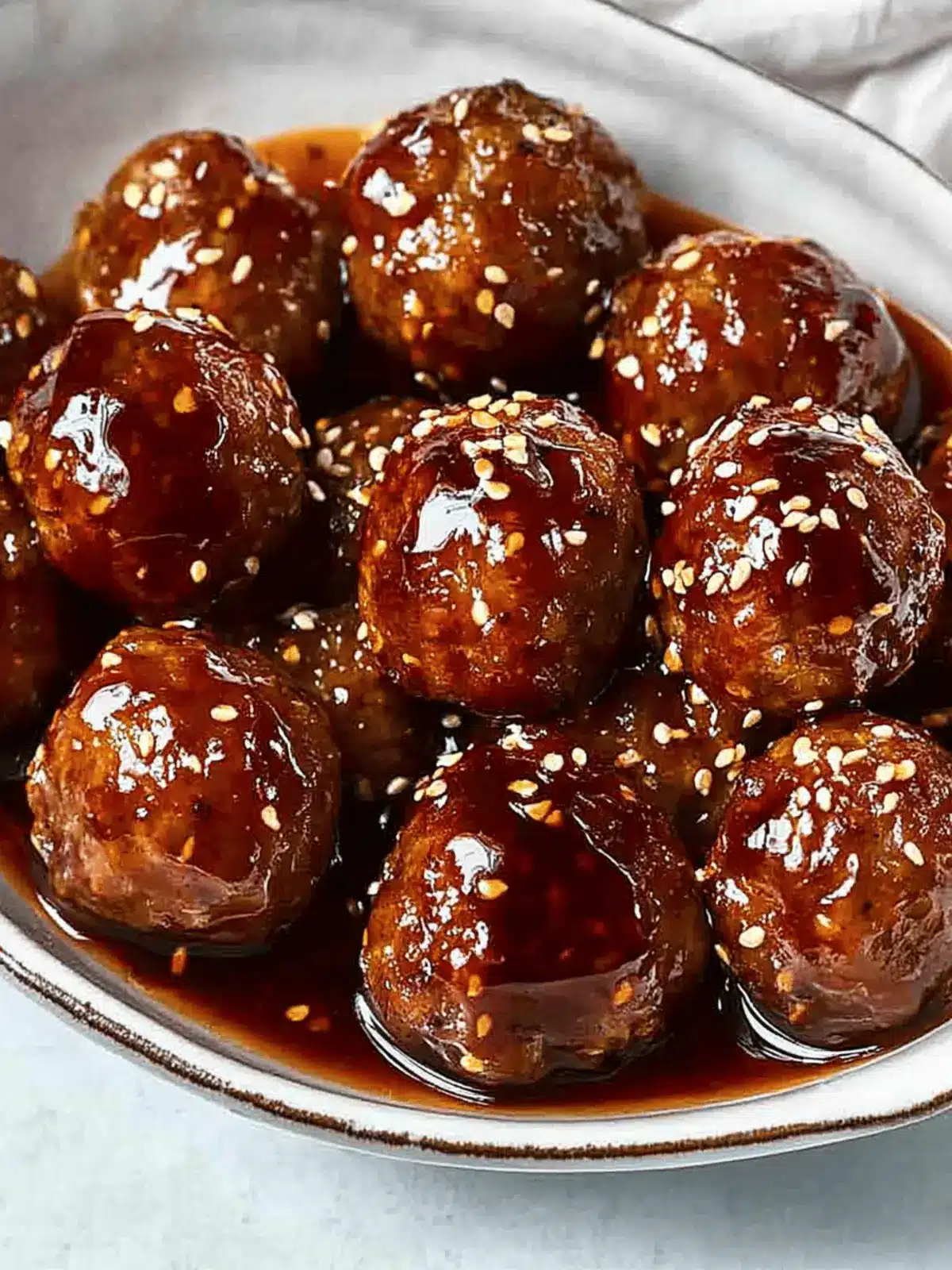 Sweet Chili Cocktail Meatballs