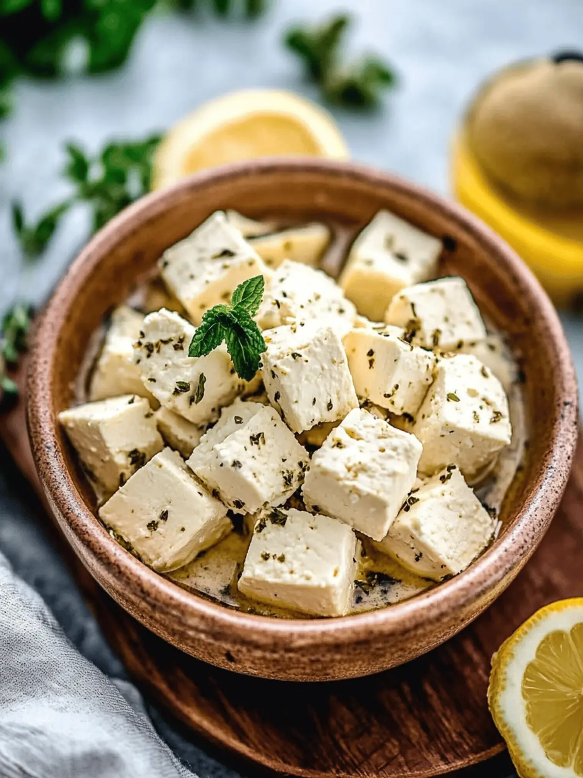 Vegan Feta Cheese