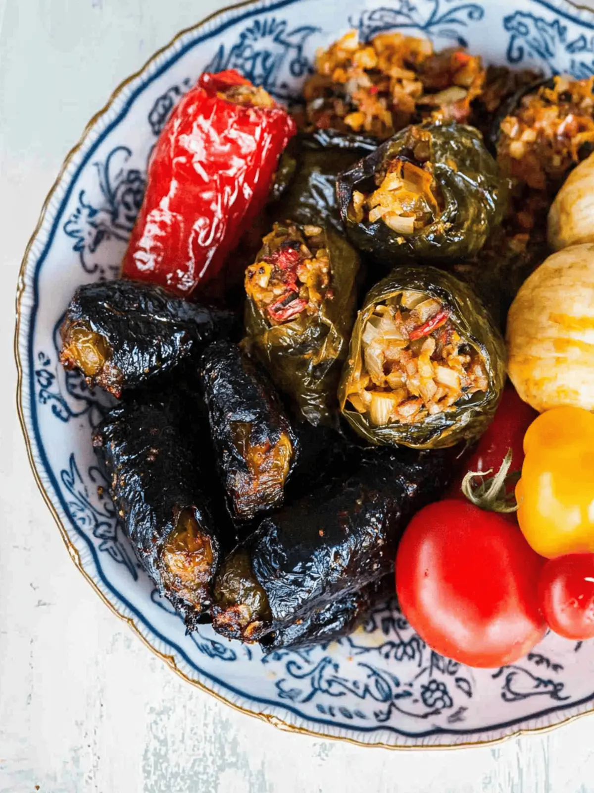 Iraqi Dolma (Middle Eastern Stuffed Vegetables)