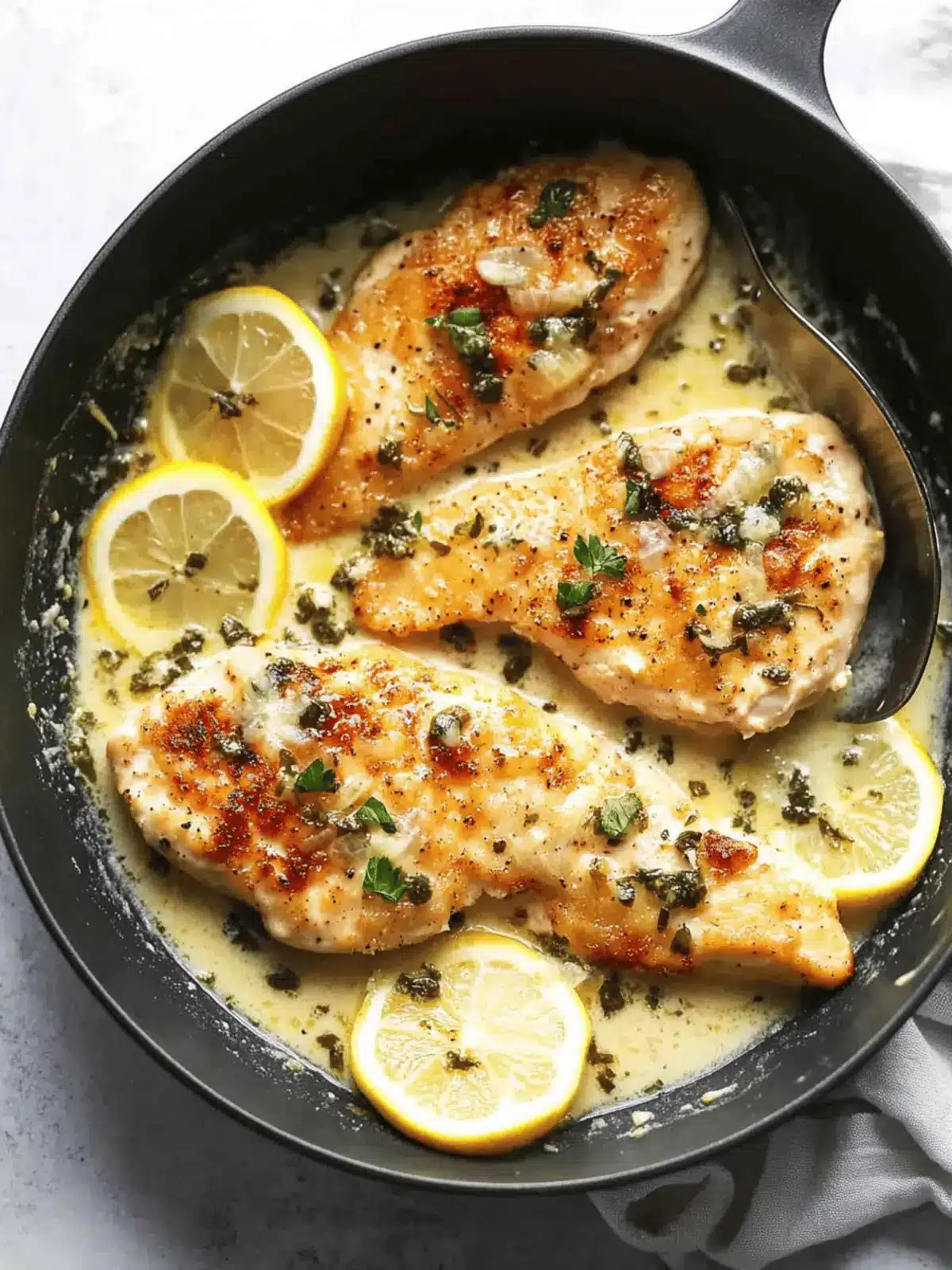 Creamy Lemon Chicken Piccata