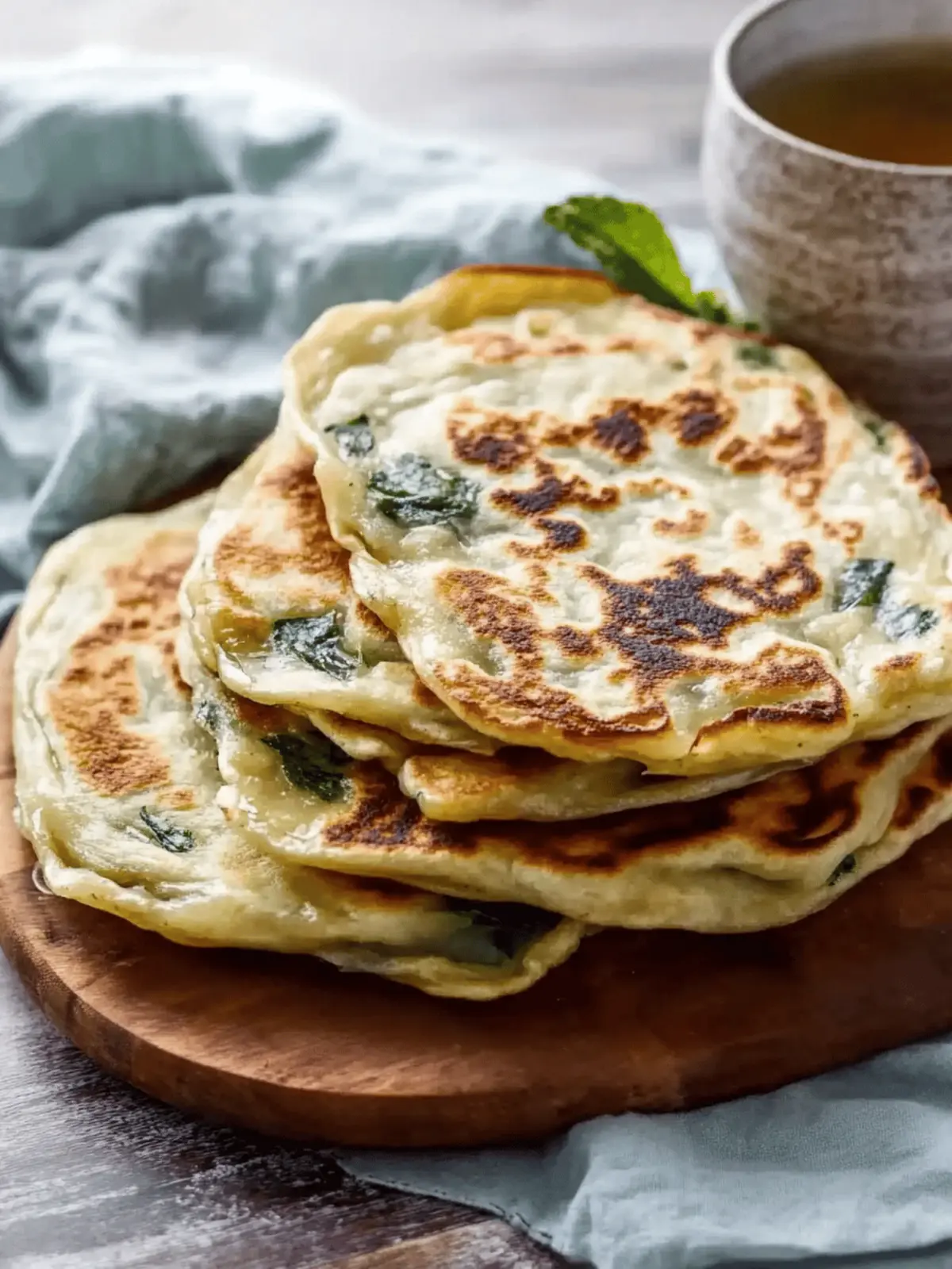 Delicious Broiled Mint Msemen With Honey for Cozy Mornings 5 Broiled Mint Msemen With Honey