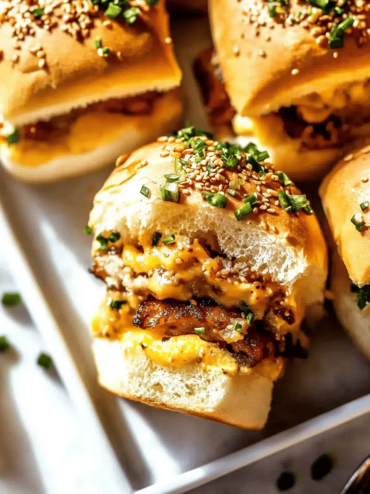 Hawaiian Roll Breakfast Sliders