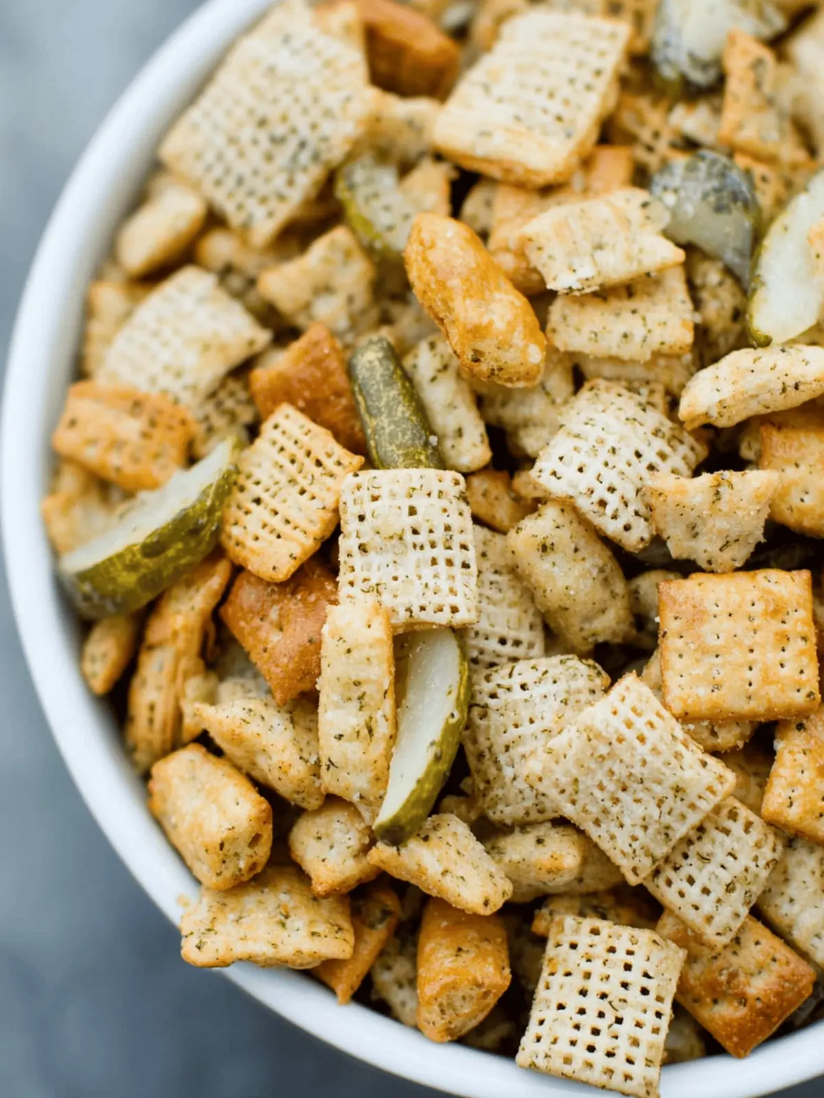 Dill Pickle Chex Mix