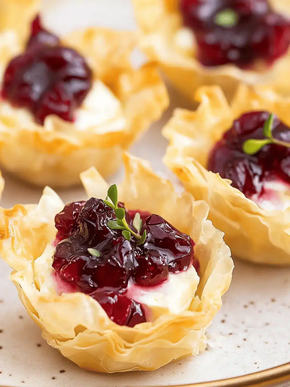 Irresistible Brie and Cranberry Phyllo Cups You’ll Love 2 Brie and Cranberry Phyllo Cups
