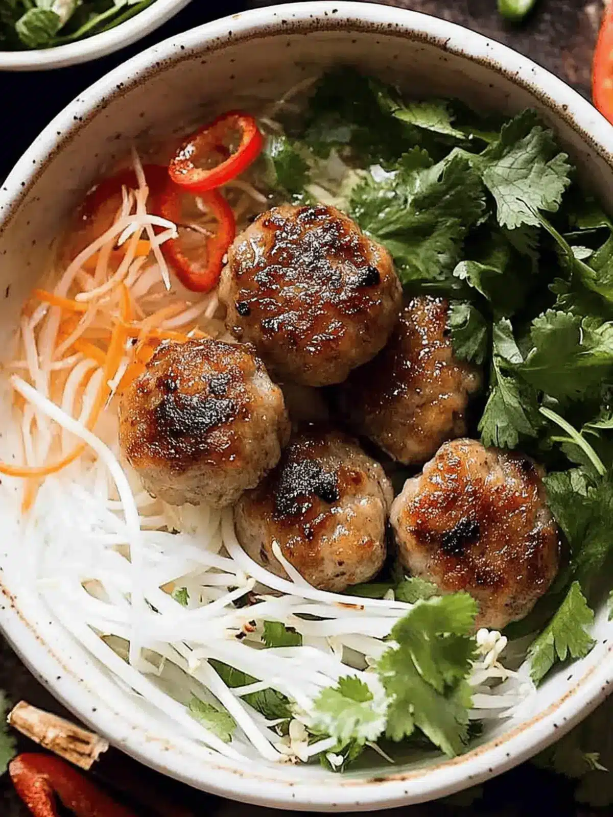 Bun Cha (Vietnamese Meatballs!)