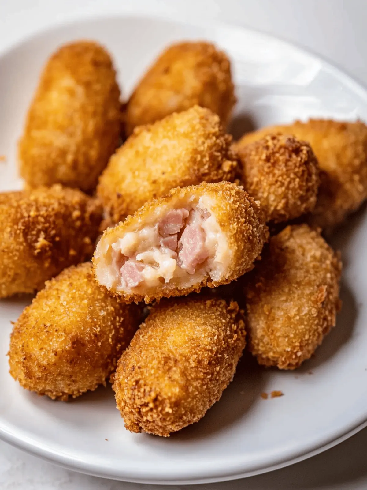 Spanish Ham Croquettes (Croquetas de Jamón Serrano)