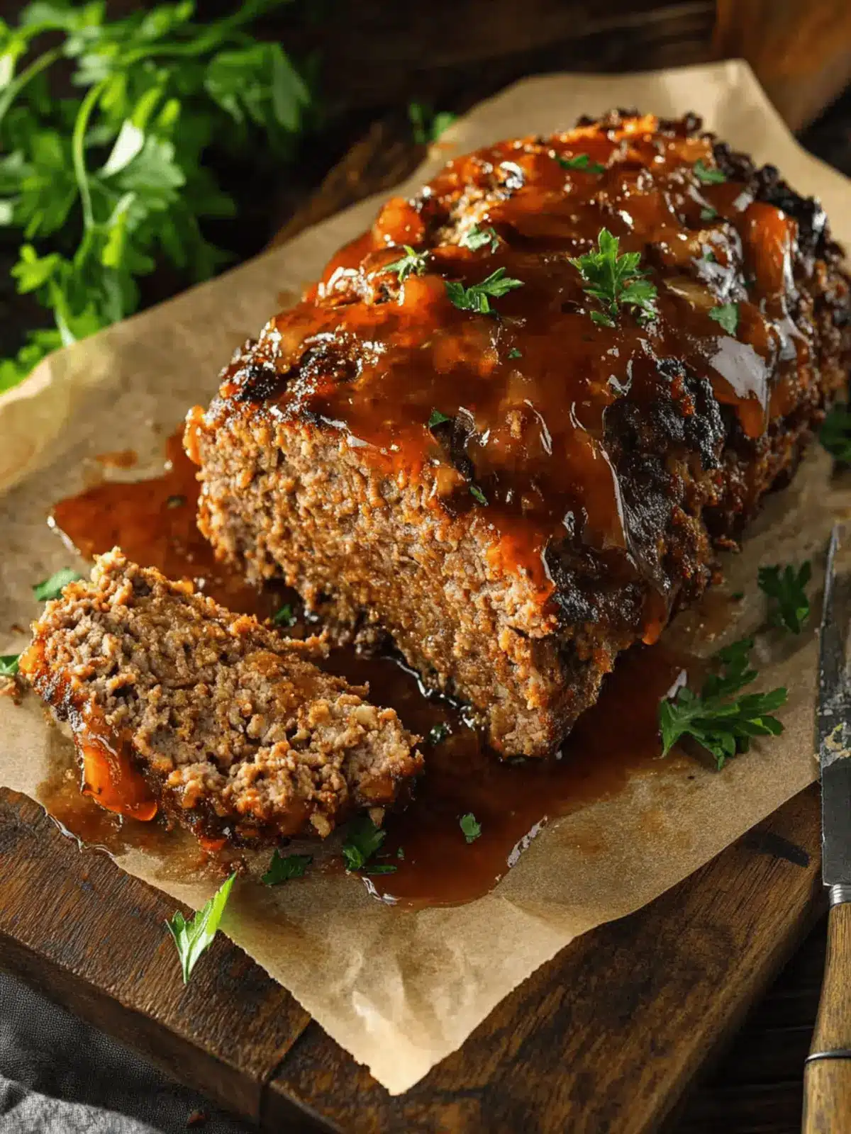 Honey-Glazed Meatloaf