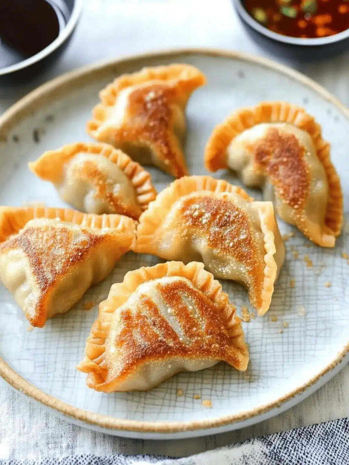Mandu (Korean Dumplings)