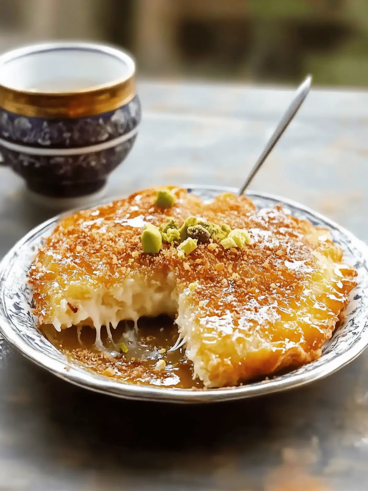 Künefe – Irresistible Turkish Cheese Pastry Delight at Home 5 Künefe – Turkish cheese pastry dessert