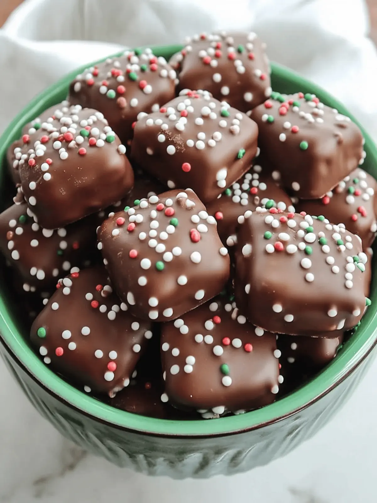 Chocolate Caramel Pretzel Bites