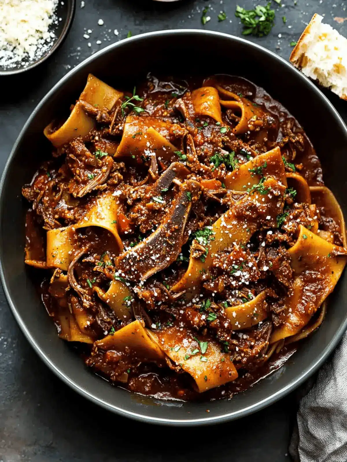 Slowly Braised Short Rib Ragu