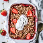 Strawberry Rhubarb Crisp