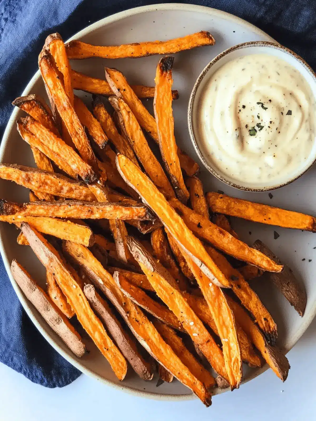 Sweet Potato Fries with Aioli