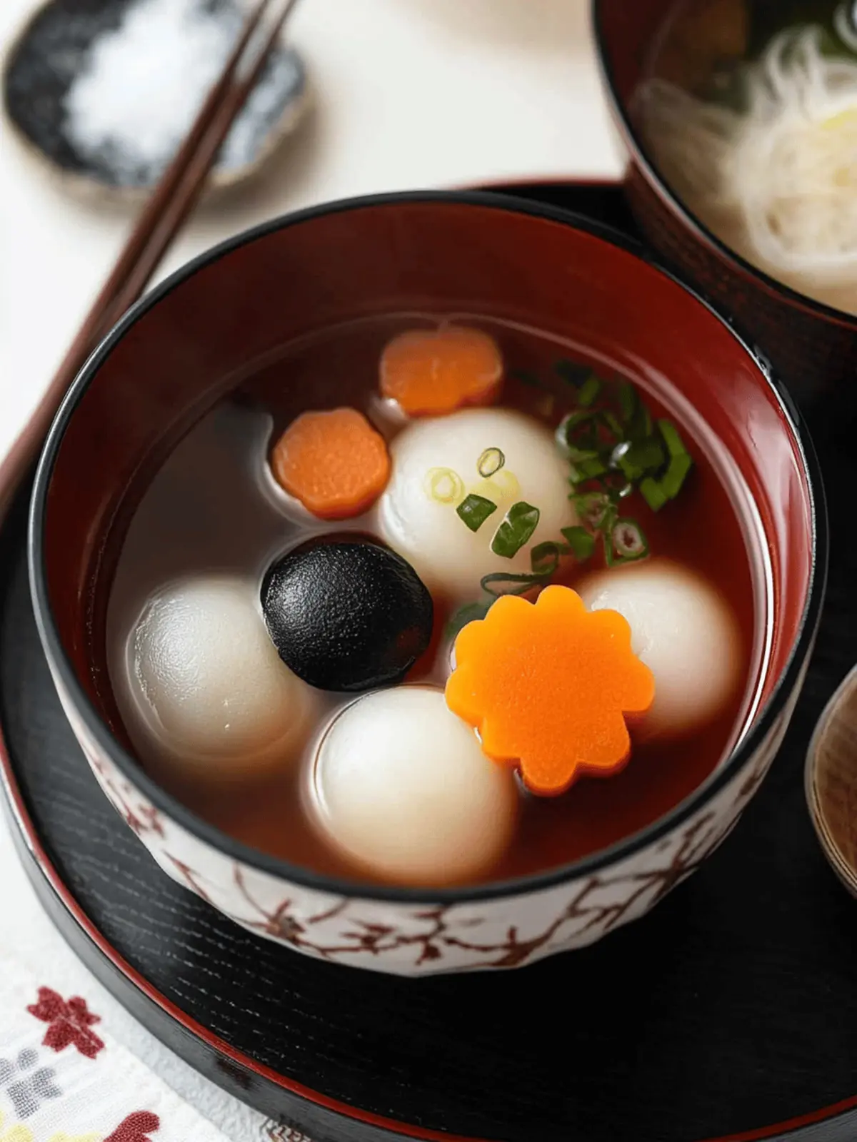 Japanese New Year Mochi Soup: Warmth in Every Bowl 4 Japanese New Year Mochi Soup