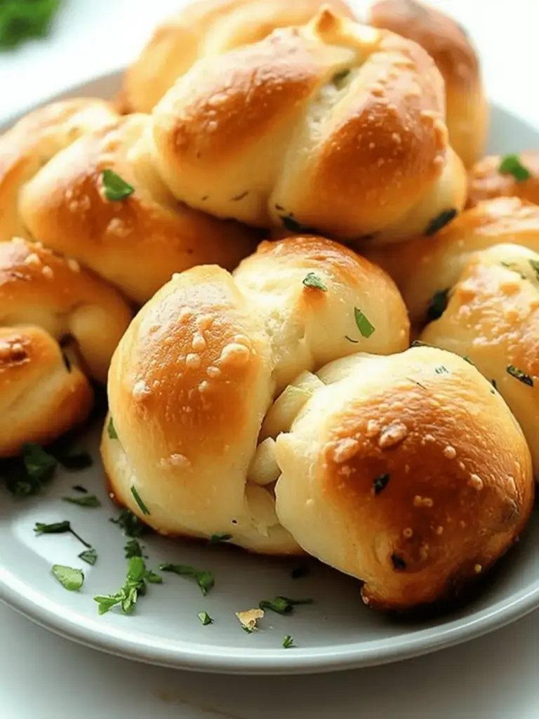 Stuffed Garlic Knots