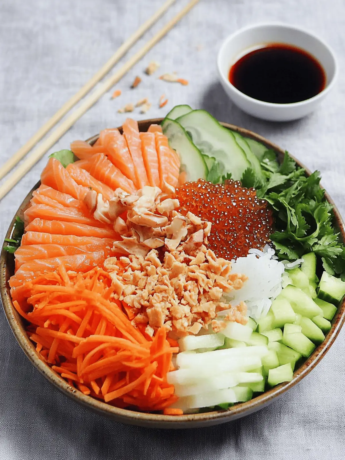 Colorful Yee Sang Prosperity Toss Salad for New Beginnings 3 Yee sang (prosperity toss salad)