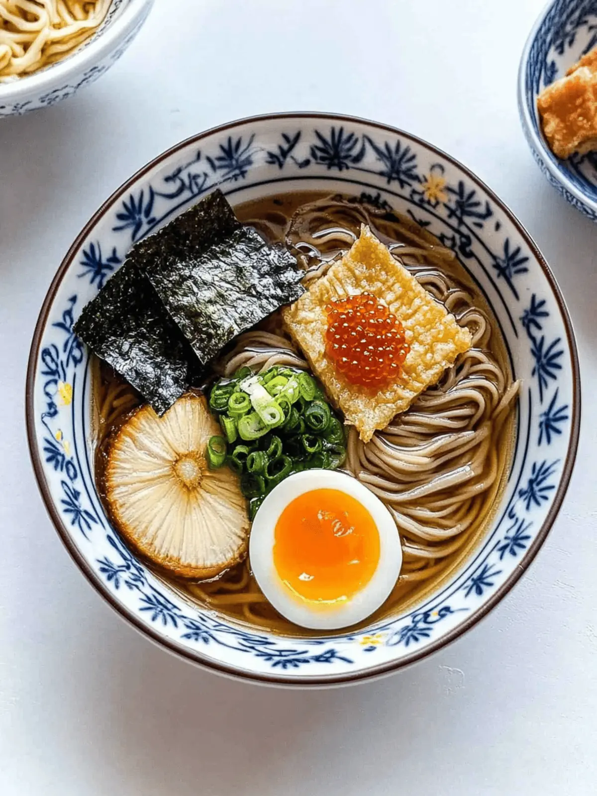 Toshikoshi Soba (New Year’s Eve Soba Noodle Soup)