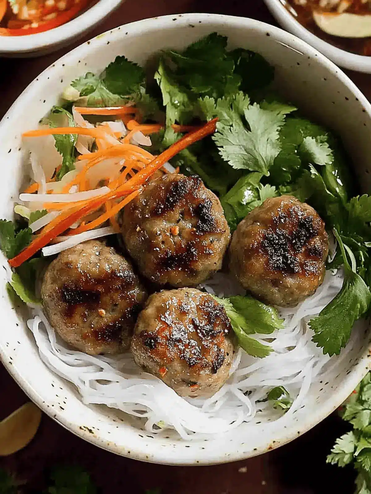 Bun Cha (Vietnamese Meatballs!)