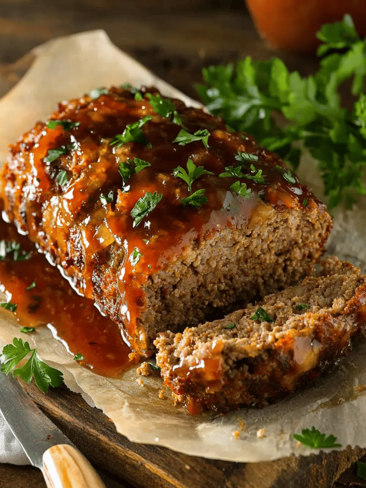 Honey-Glazed Meatloaf