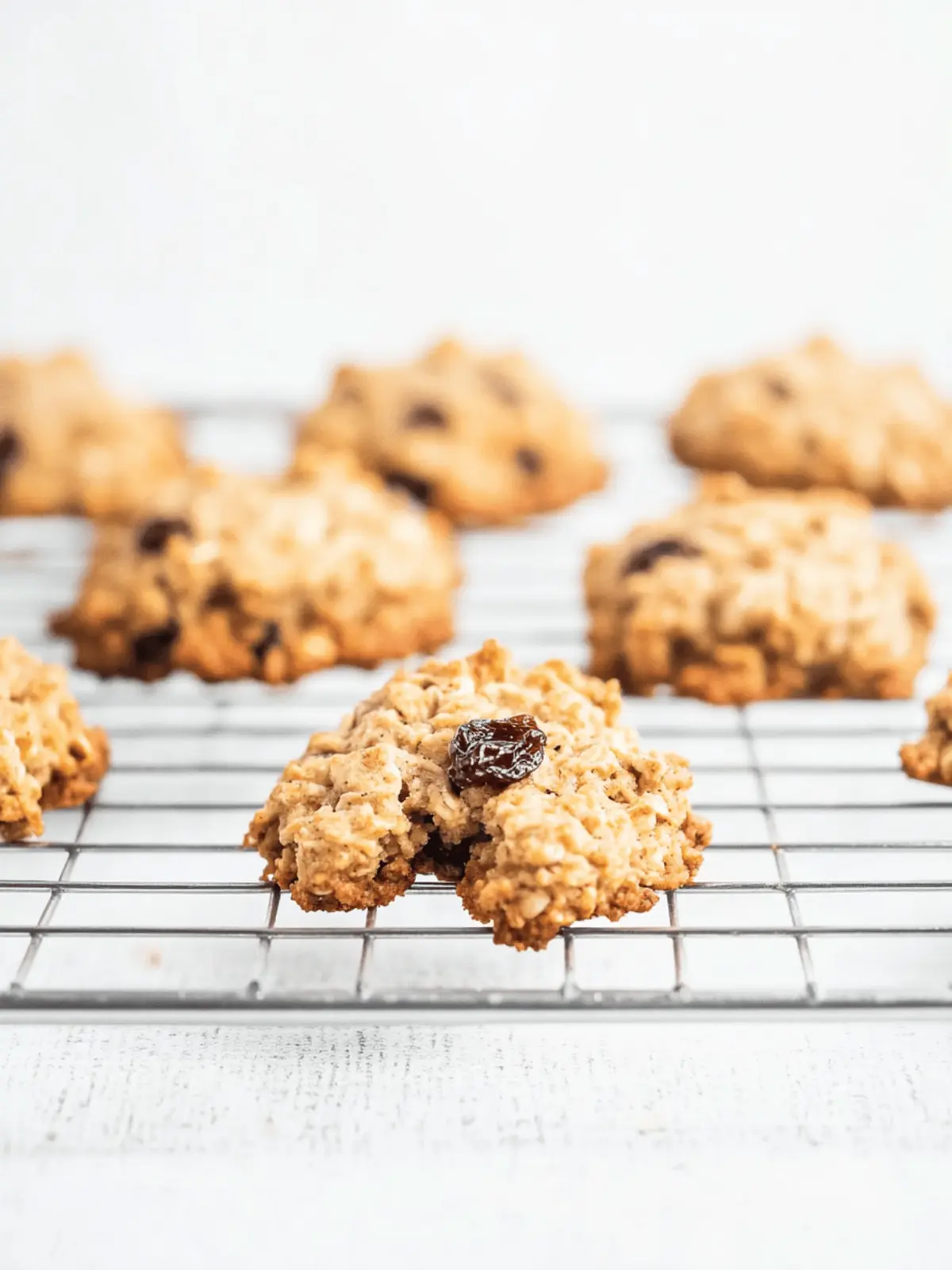 Breakfast Oatmeal Raisin Cookies