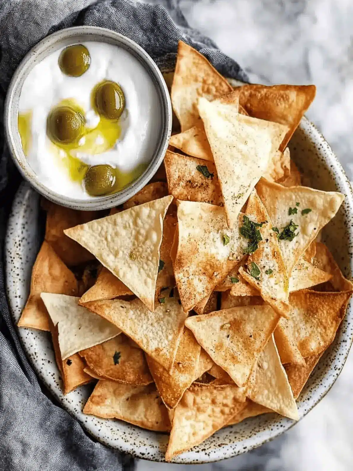Crispy Pita Chips with Savory Parmesan Magic 2 Pita Chips