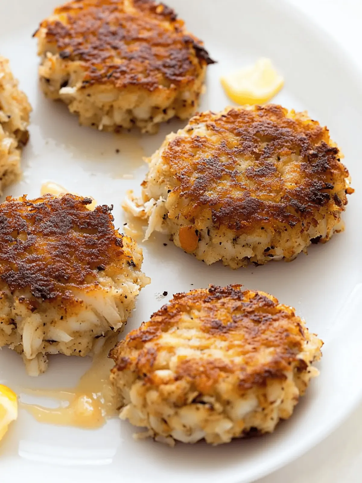 Crab Cakes with Lemon Aioli
