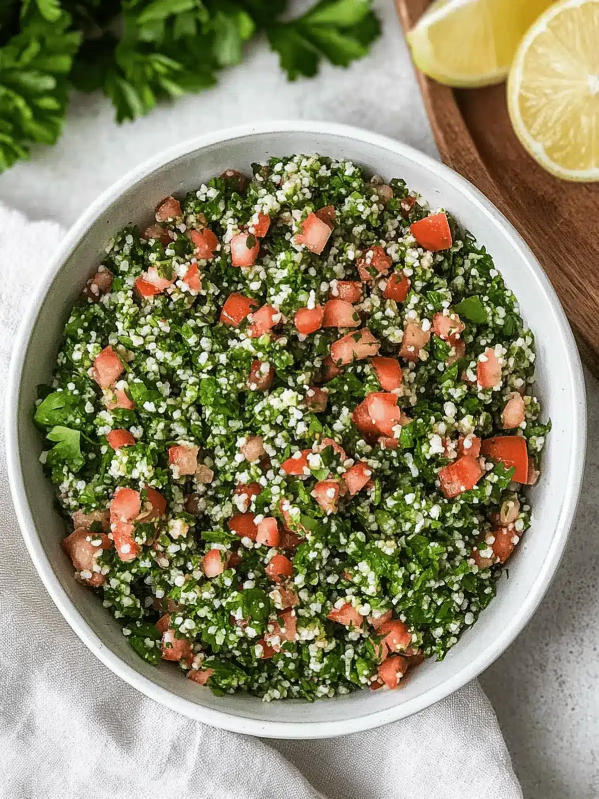 Lebanese Tabbouleh Salad