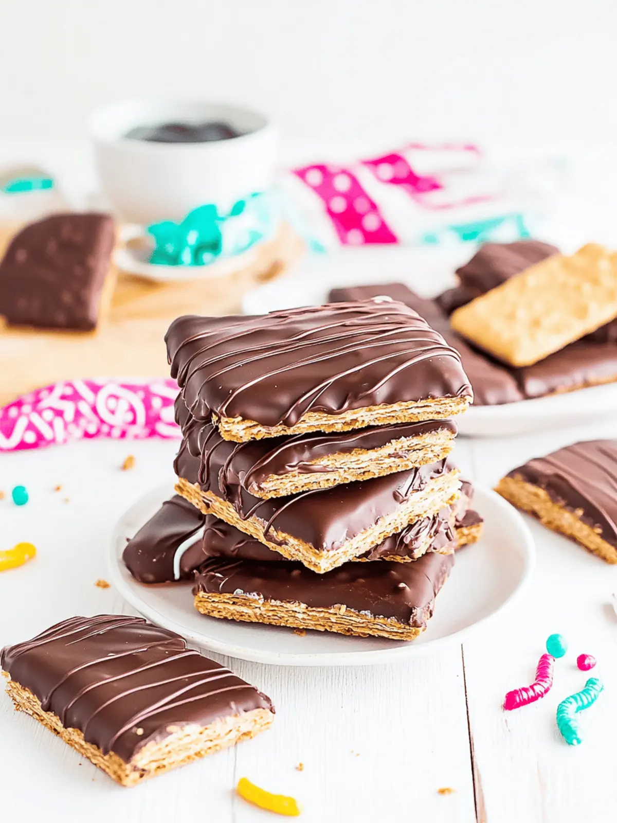 Chocolate Covered Graham Crackers