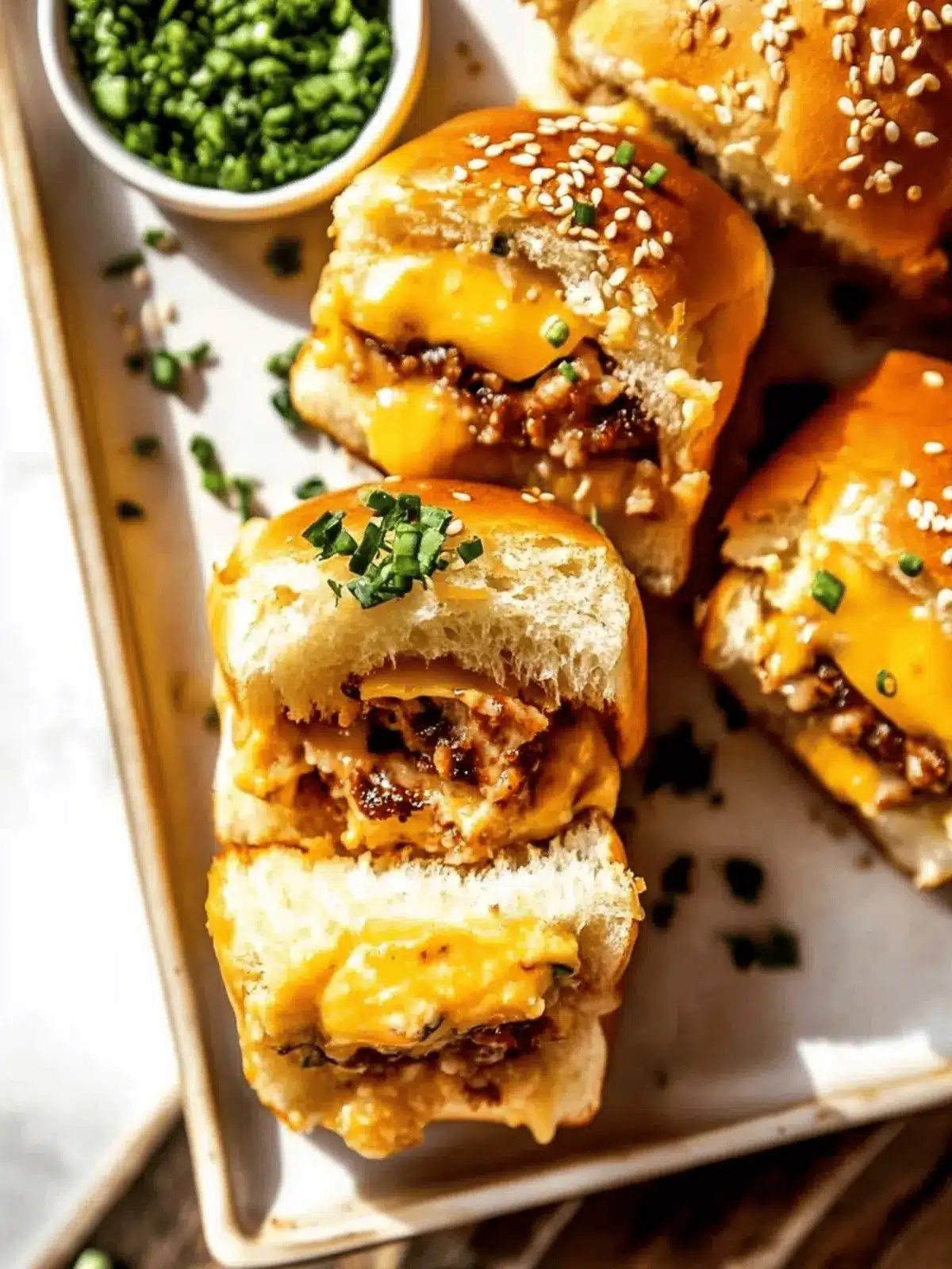 Hawaiian Roll Breakfast Sliders