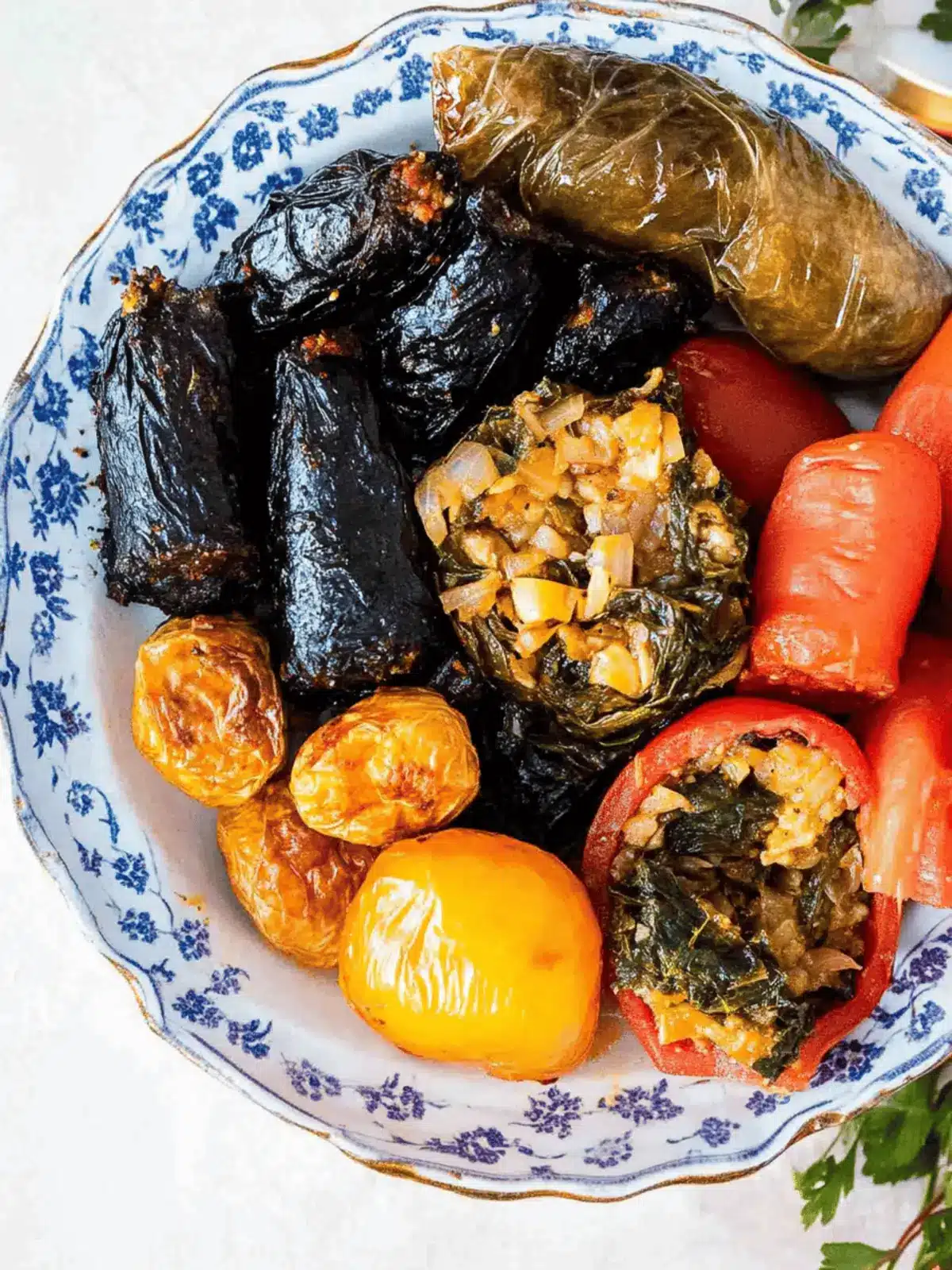 Iraqi Dolma (Middle Eastern Stuffed Vegetables)