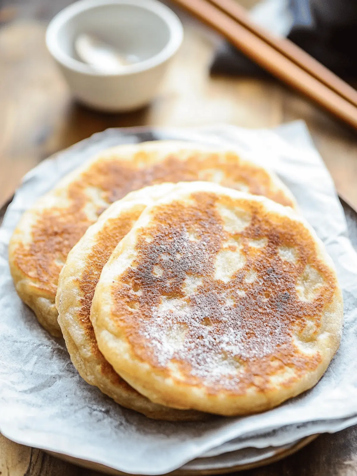 Hotteok (Korean Sweet Pancakes)