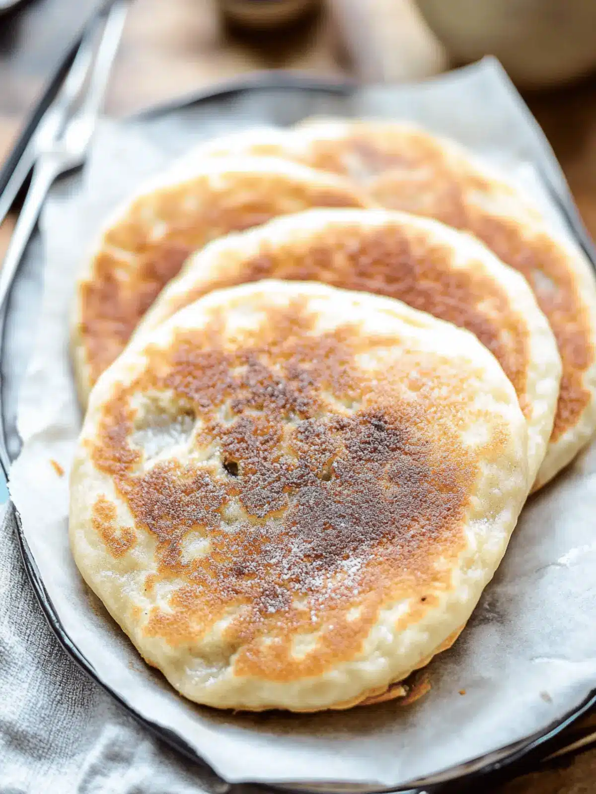 Hotteok (Korean Sweet Pancakes)