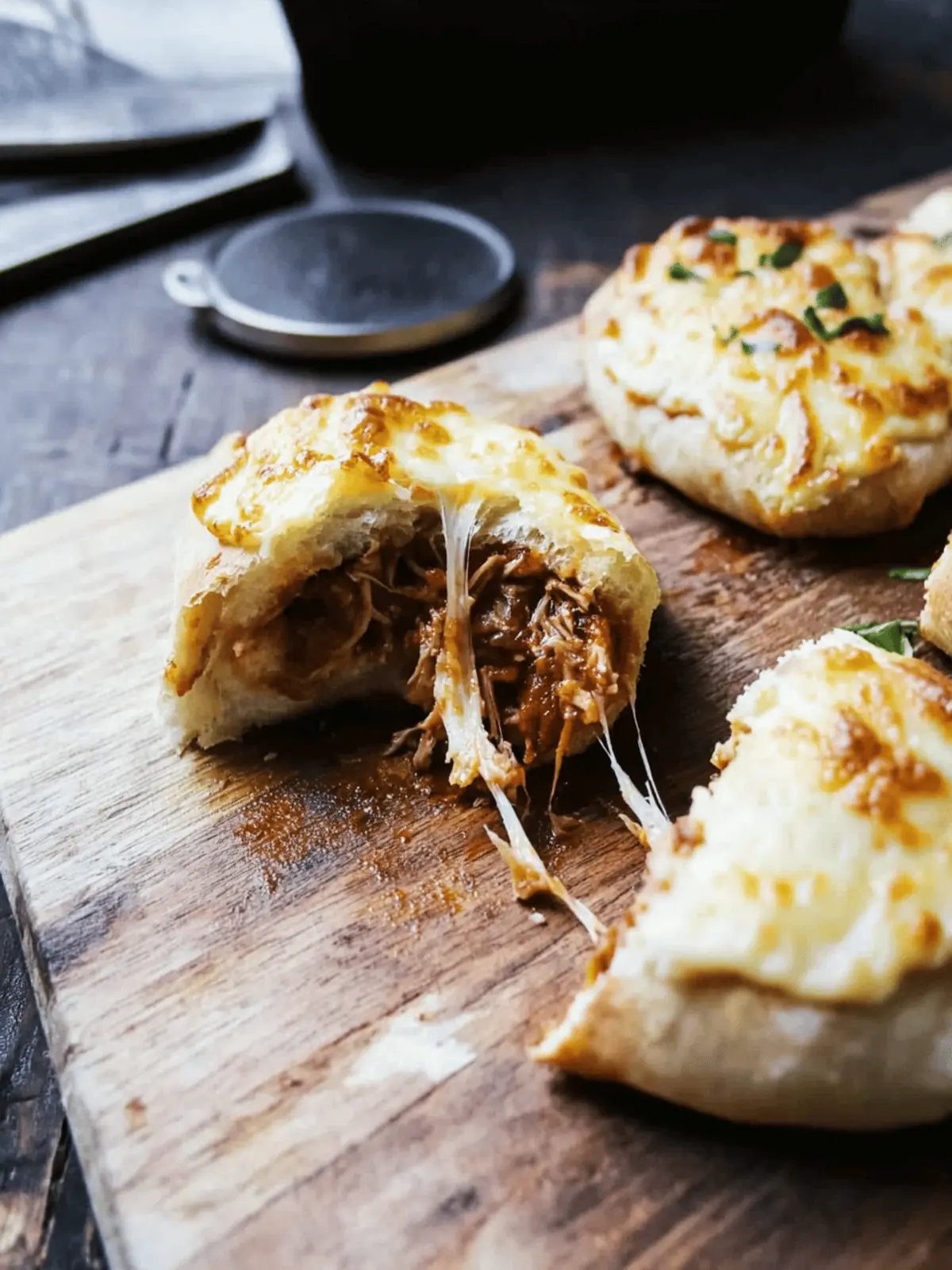 Cheesy BBQ Pulled Pork Pizza Rolls to Satisfy Your Cravings 2 Cheesy BBQ Pulled Pork Pizza Rolls
