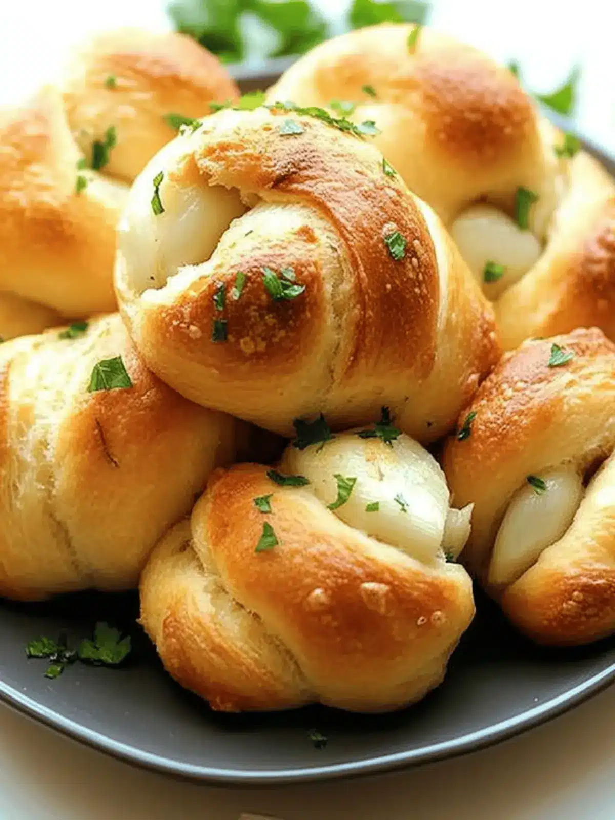 Stuffed Garlic Knots