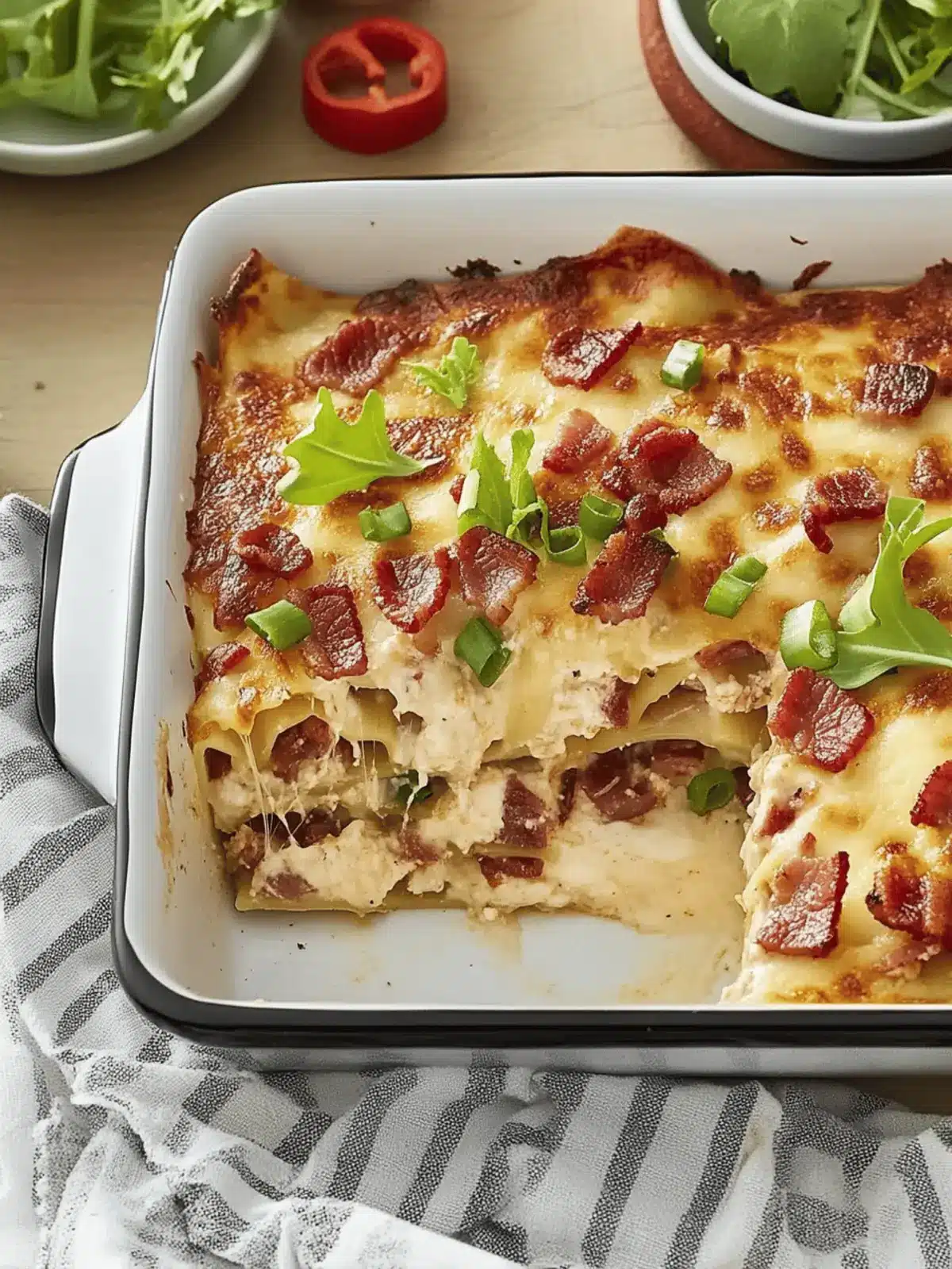 Chicken Bacon Ranch Lasagna That Will Wow Your Dinner Guests 5 Chicken Bacon Ranch Lasagna