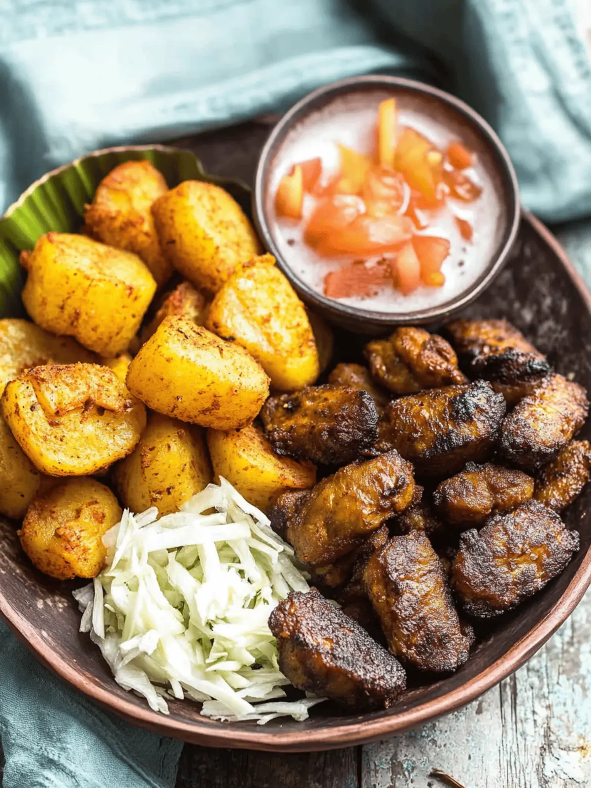 Savor Authentic Haitian Griot: A Flavorful Pork Delight 4 Haitian Griot