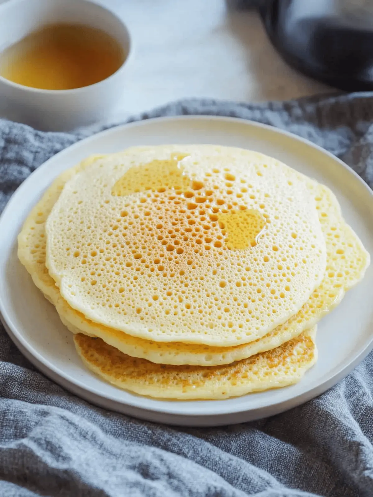 Baghrir (Moroccan semolina pancakes)