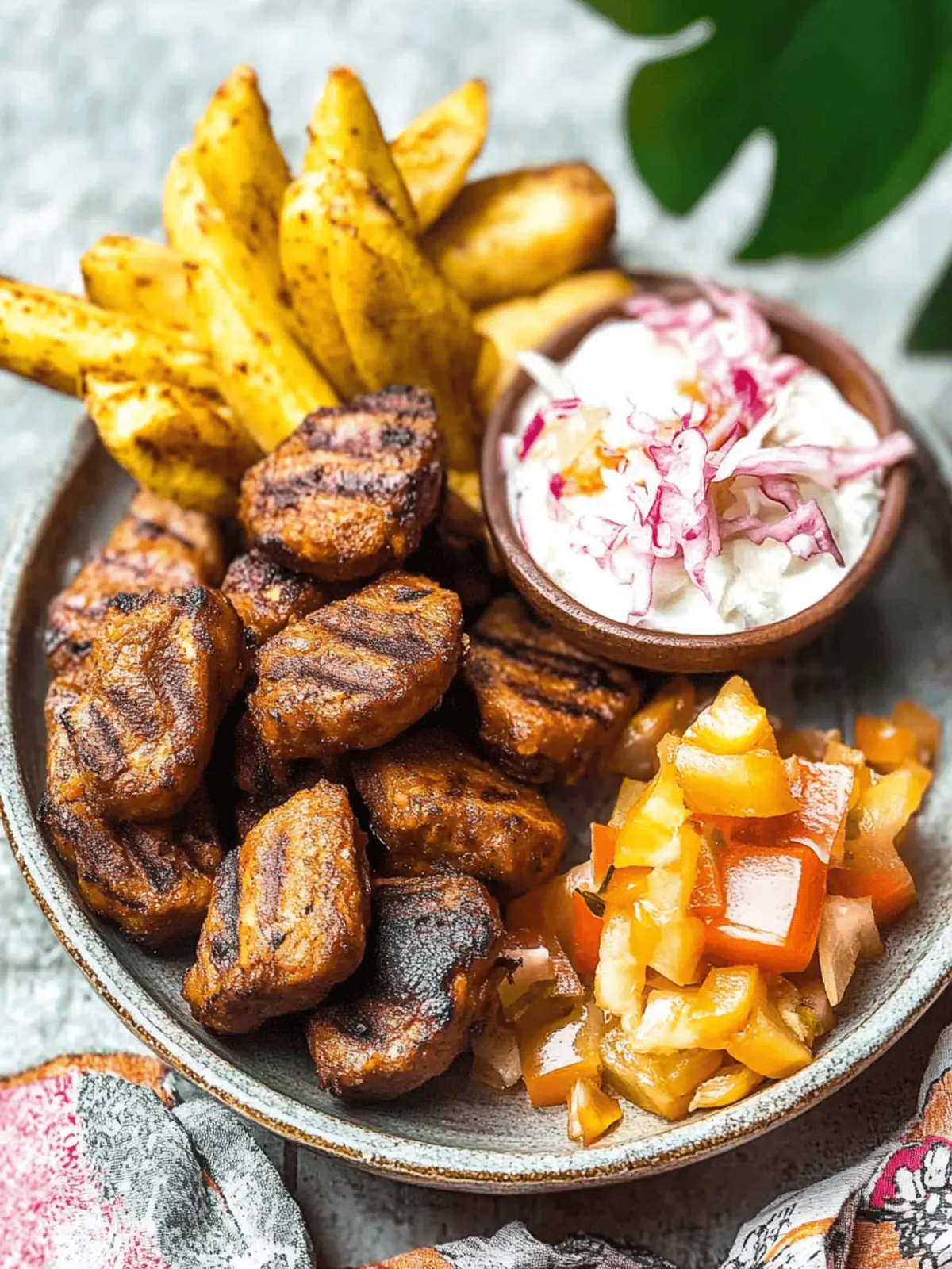 Savor Authentic Haitian Griot: A Flavorful Pork Delight 3 Haitian Griot